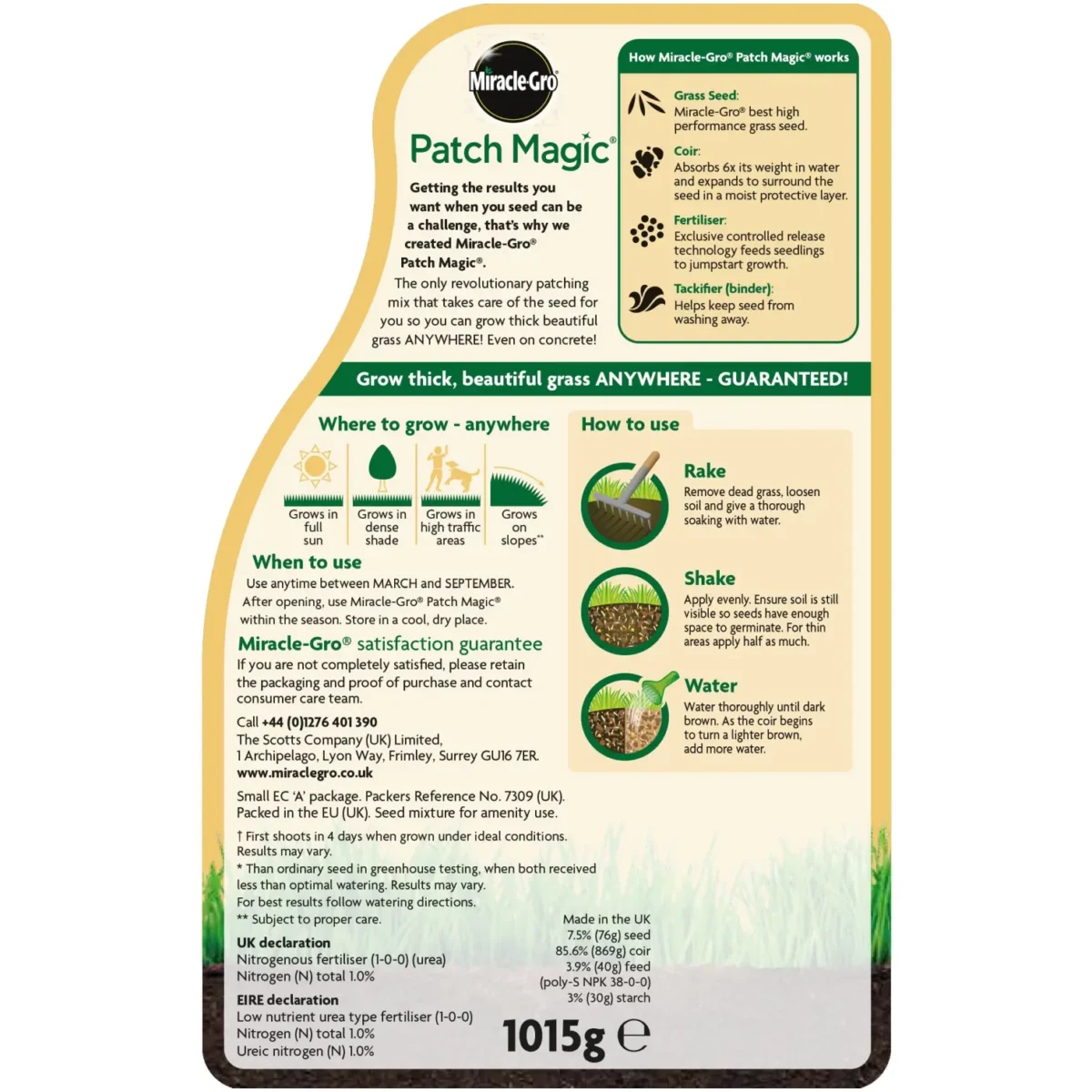 Miracle-Gro Patch Magic 1015gr - Image 2