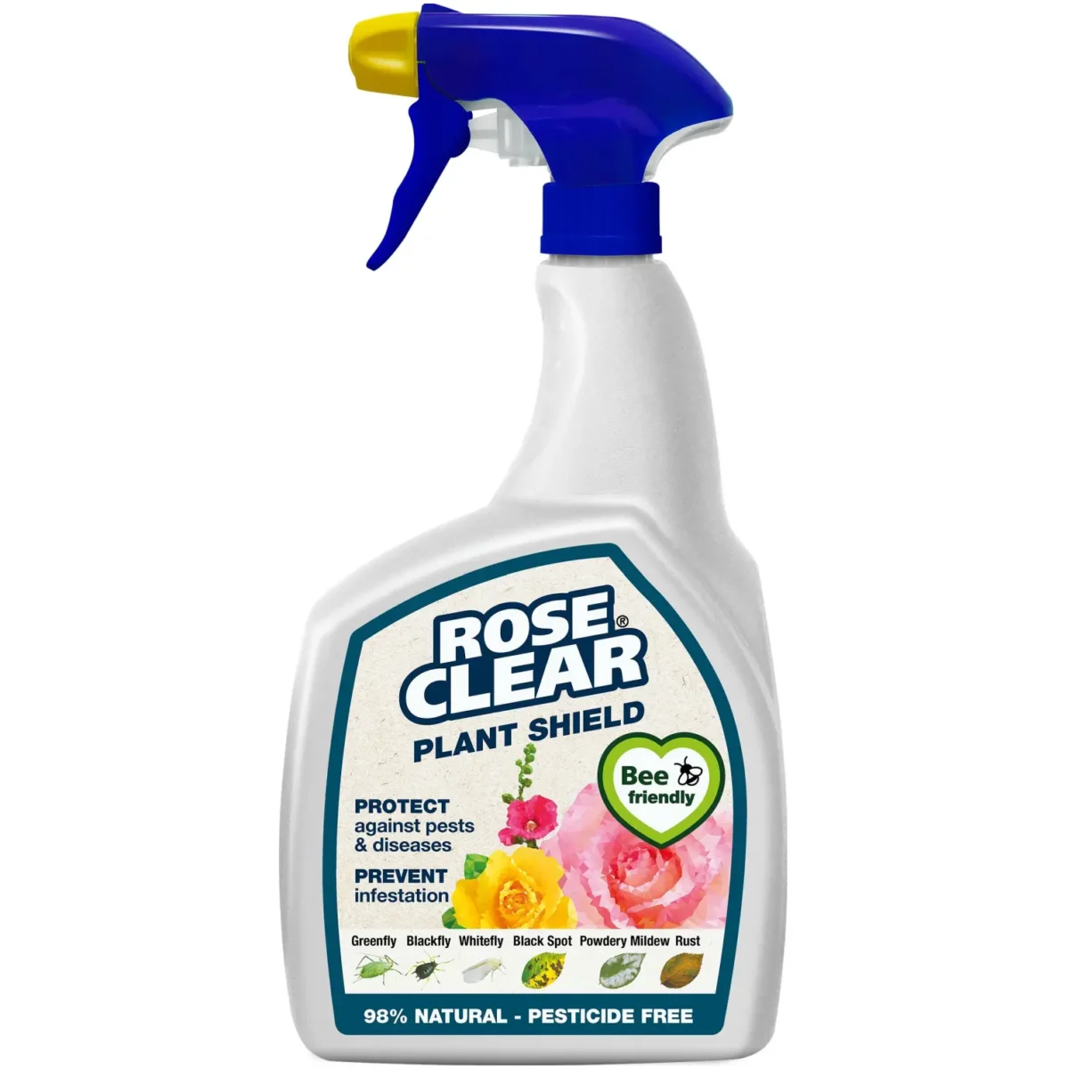 Rose Clear Plant Sheild 800ml - Image 1