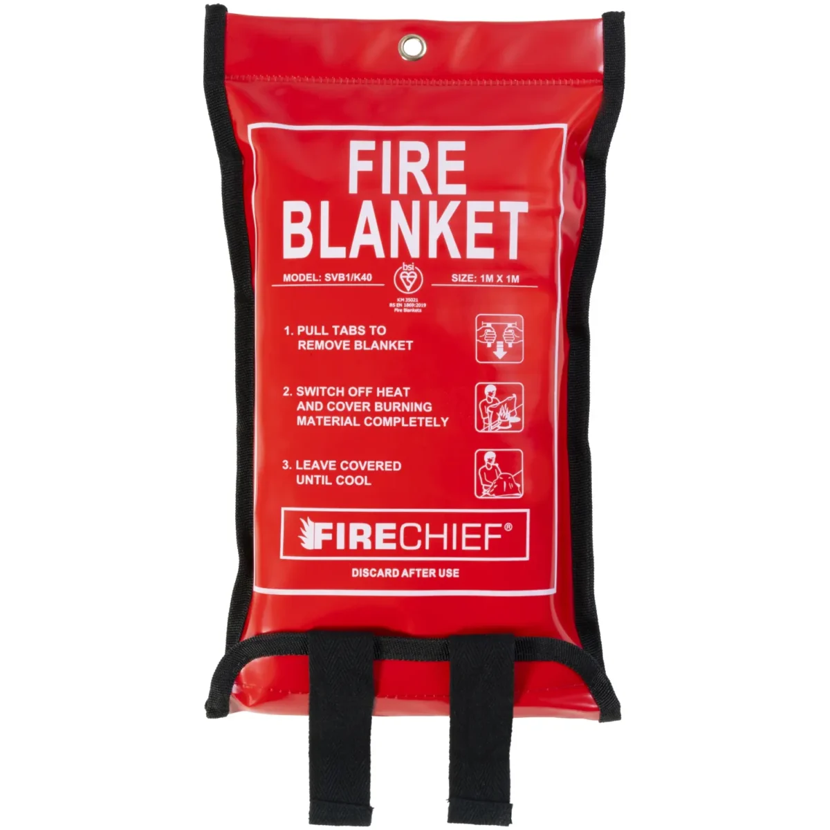 Fire Chief Fire Blanket 1 x 1 meter - Image 2