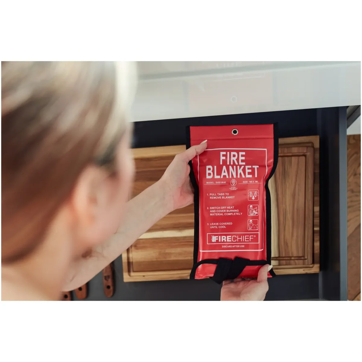 Fire Chief Fire Blanket 1 x 1 meter - Image 6