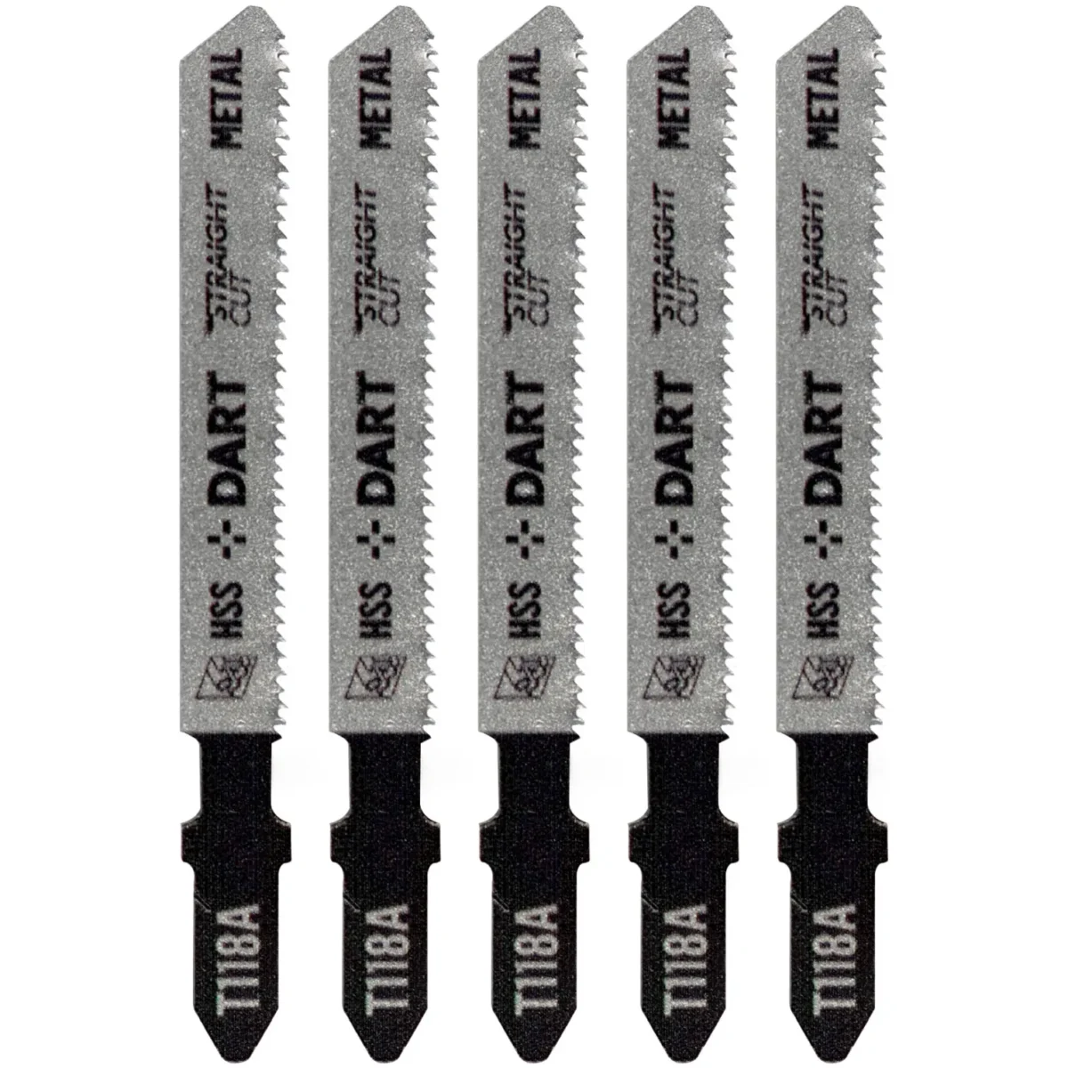 Dart Jigsaw Blades Metal Pack of 5 - Image 1