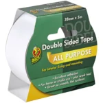 Duck Double Sided All Purpose Tape 38mm x 5m - Image 2