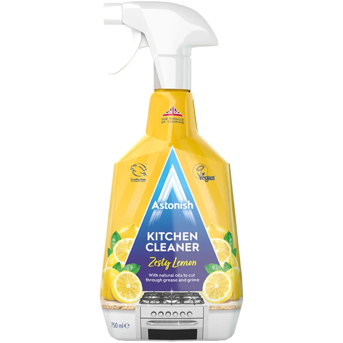 Astonish Kitchen Cleaner Zesty Lemon 750ml - Image 1