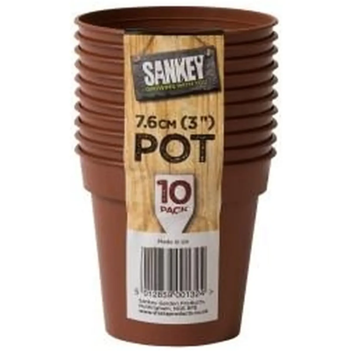 Sankey 3" 76mmPlastic Flower Pot (10) - Image 1