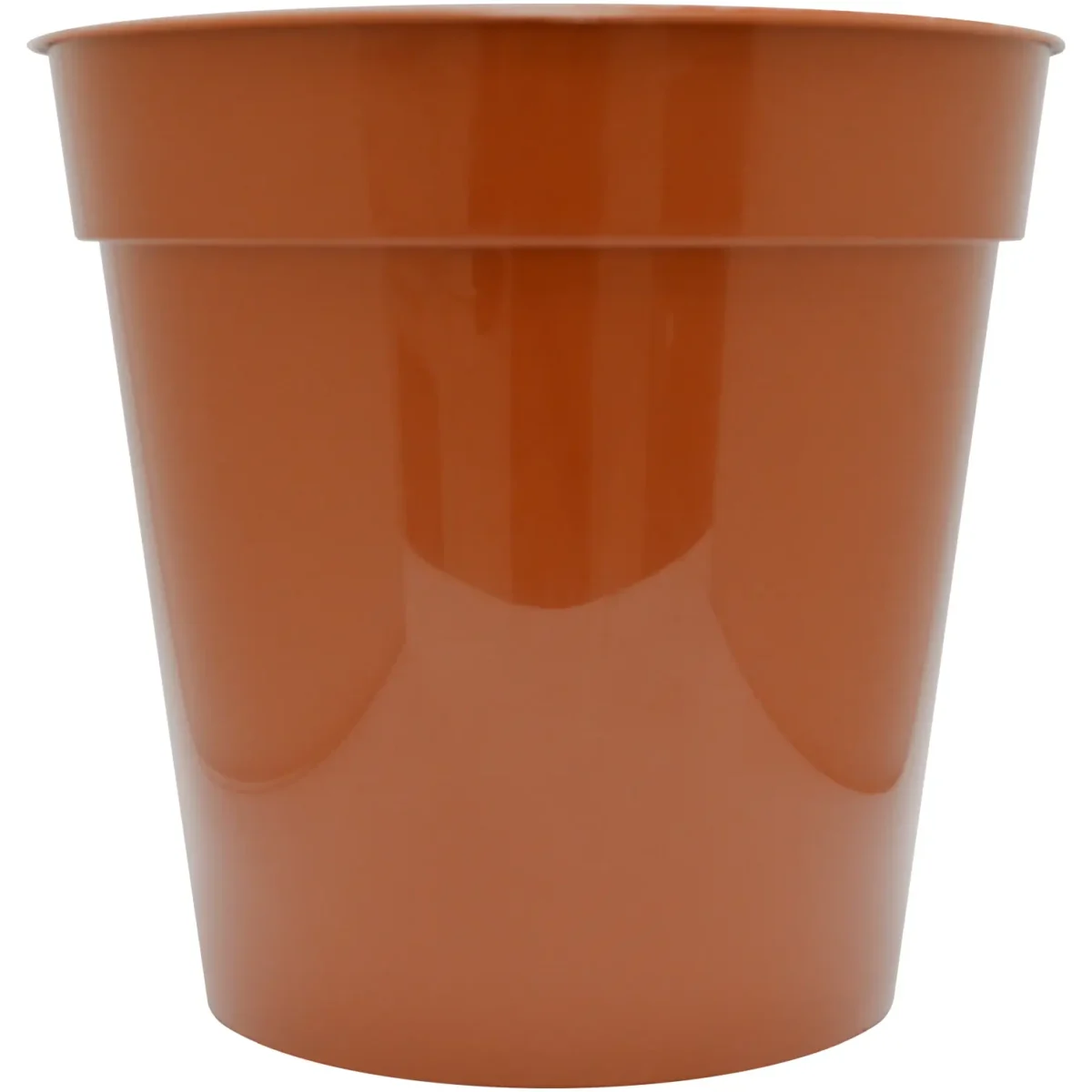 200mm Plastic Flower Pot T/C - Image 1