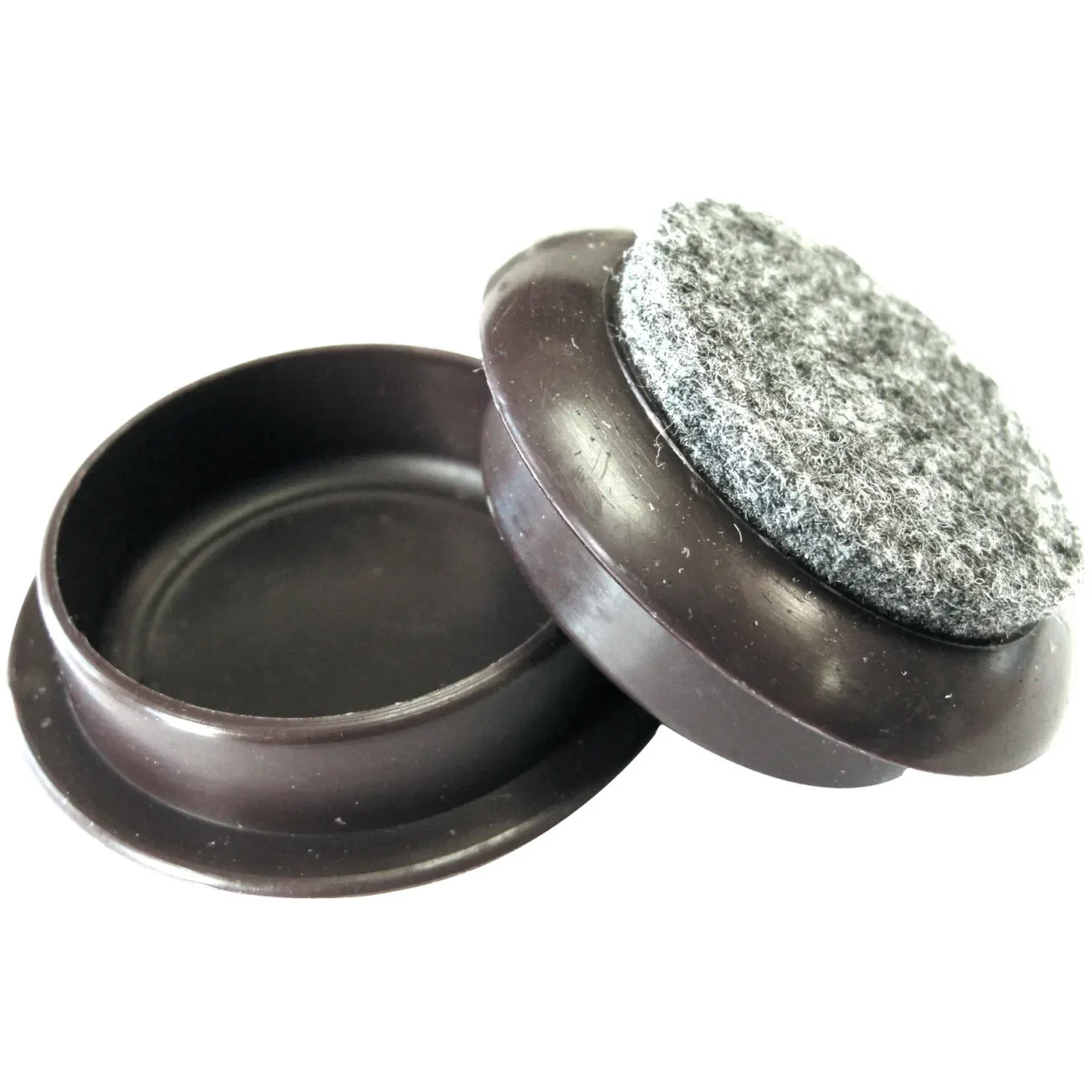 Select 44mm Brown Castor Cup Felt - Image 1