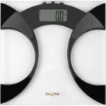 Salter Glass Analyser Bathroom Scale Black