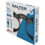 Salter Glass Analyser Bathroom Scale Black - Image 9