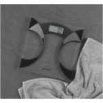 Salter Glass Analyser Bathroom Scale Black - Image 8