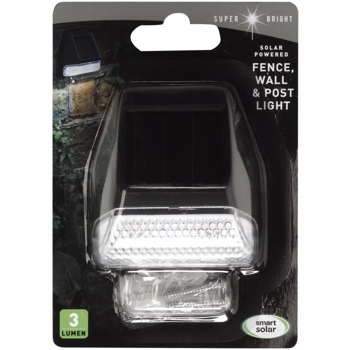 Smart Garden Solar Powered Fence Wall & Post Light - Image 1