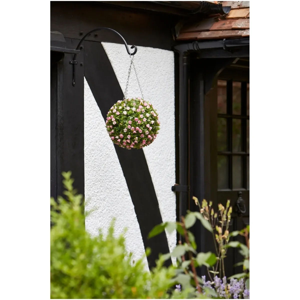Smart Garden Topiary Ball Pink Rose 30cm - Image 3