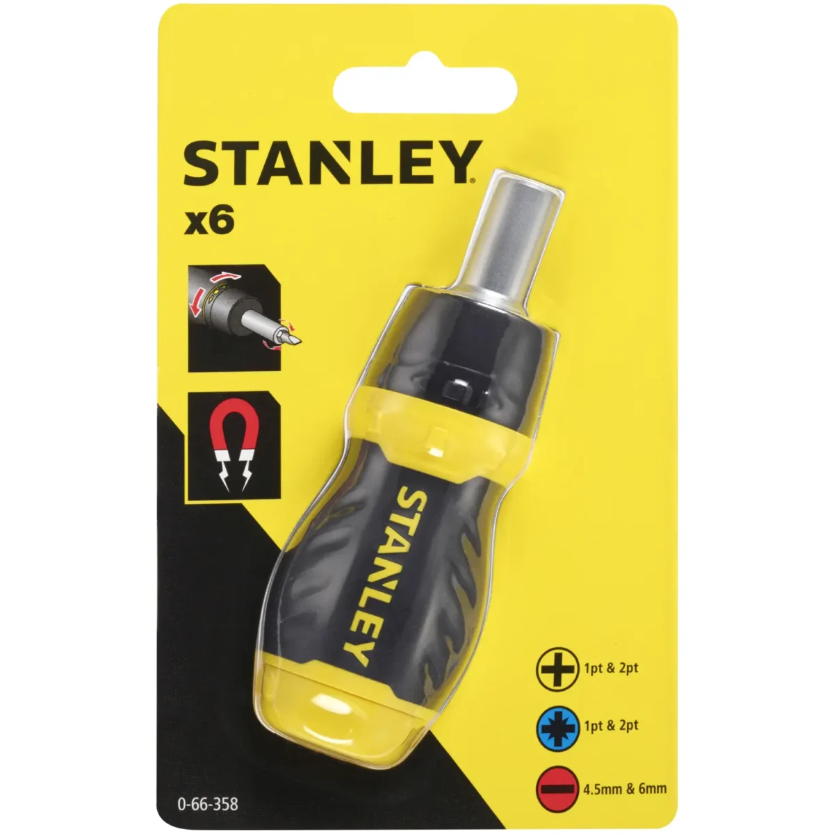 Stanley Multibit Stubby Ratchet - Image 1