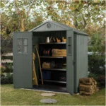 Keter Henley Plastic Shed 6x4ft - Image 2