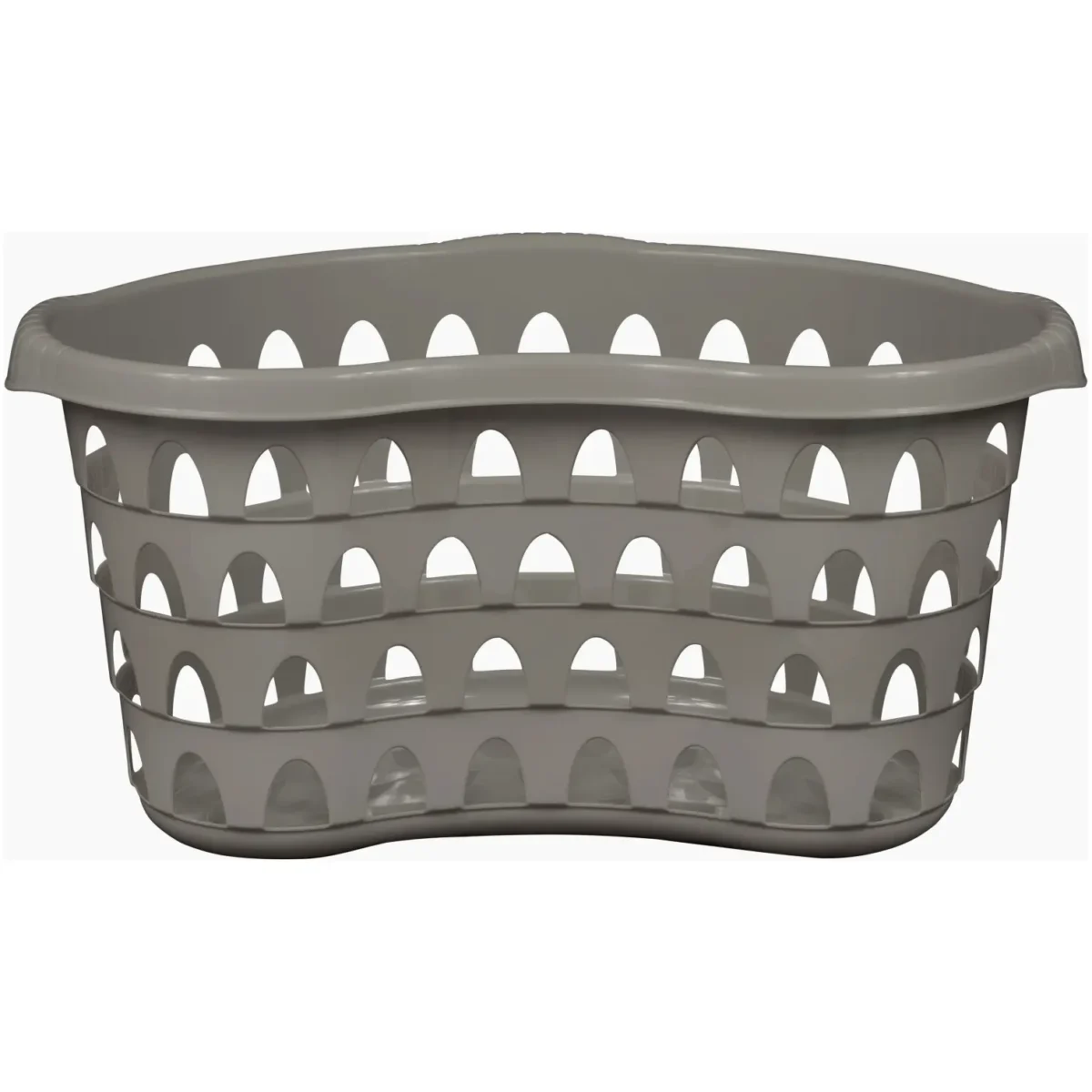 Strata Hip Laundry Basket Grey - Image 1