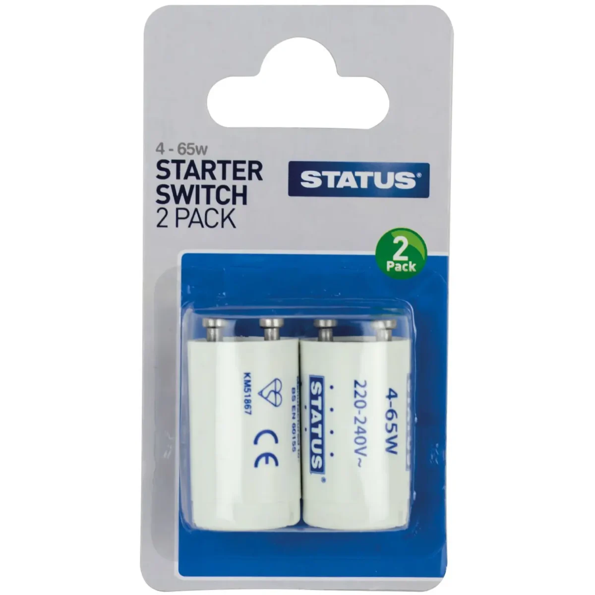 Status 4w to 65w Starter (pk2)