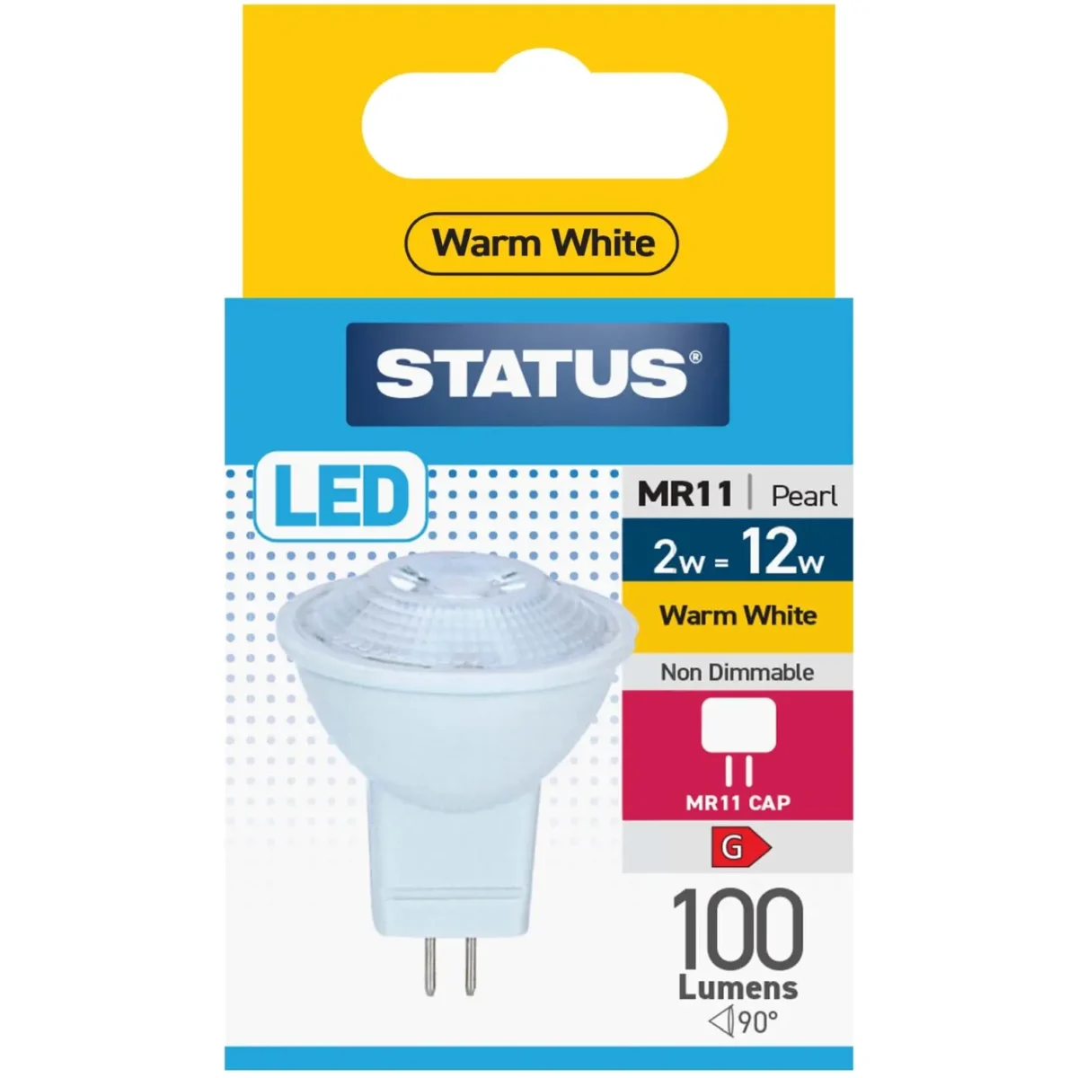 Status 2/12w MR11 LED Warm White - Image 1