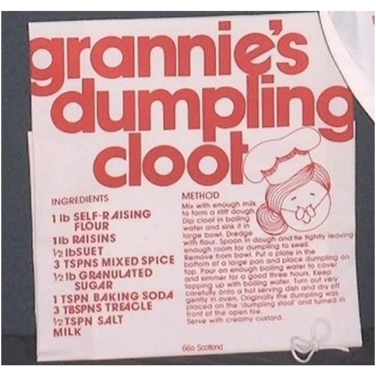 Clootie Dumpling Cloth - Image 2