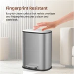 Pedal Bin Stainless Steel Matt 12 Litre - Image 4