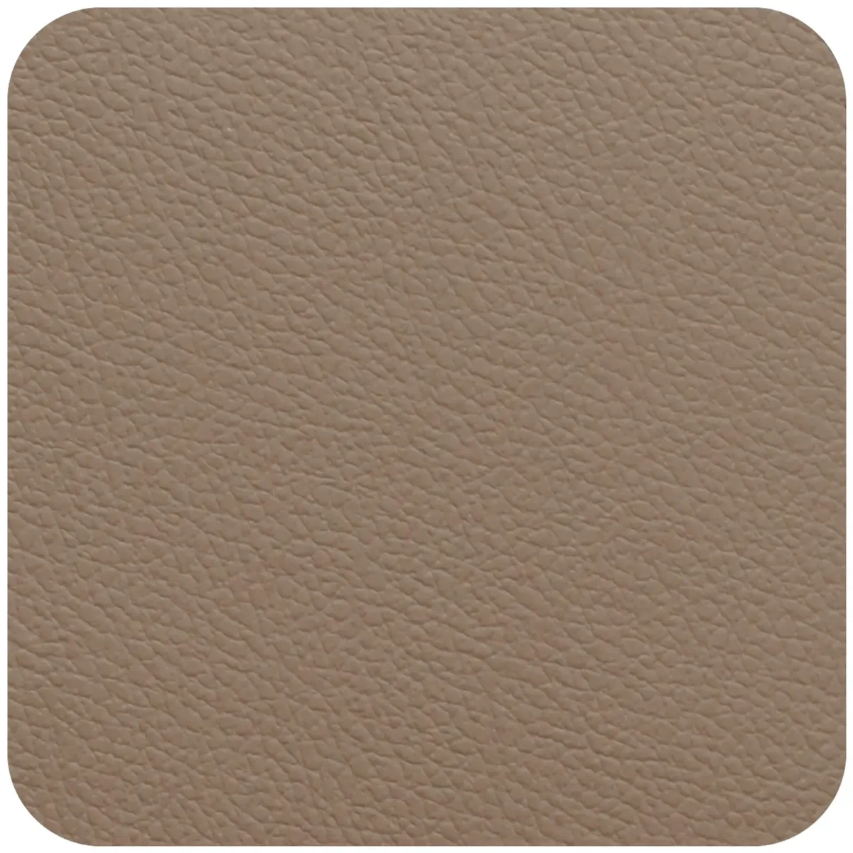 Freeform Taupe/Sandstone Flexi Faux Leather Coasters 4 Pack - Image 2