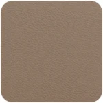 Freeform Taupe/Sandstone Flexi Faux Leather Coasters 4 Pack - Image 2