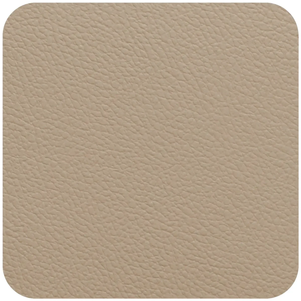 Freeform Taupe/Sandstone Flexi Faux Leather Coasters 4 Pack - Image 3
