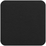 Freeform Rust/Black Flexi Faux Leather Coasters 4 Pack - Image 3