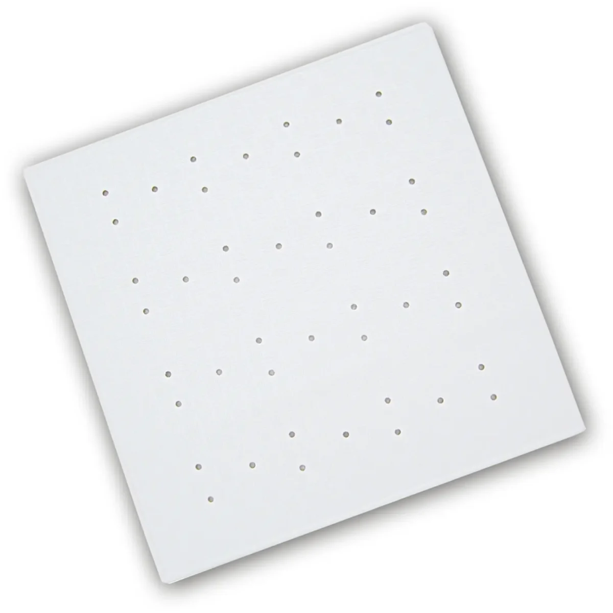 Blue Canyon Showermat White 53cm x 53cm - Image 1
