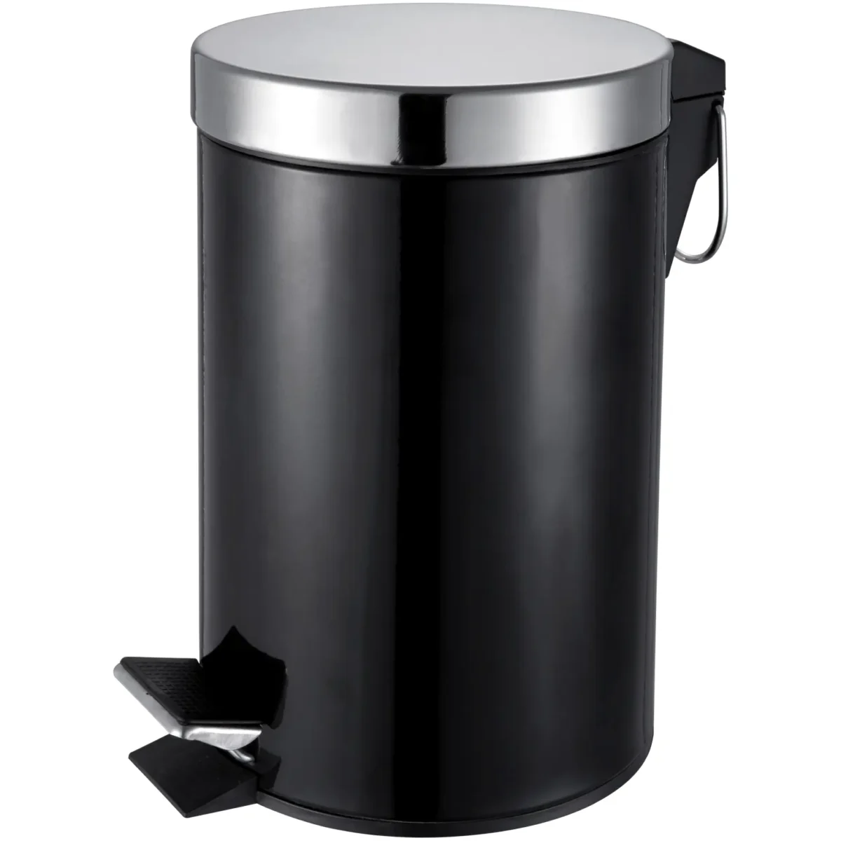 Bluecanyon Round Pedal Bin Black 3 Litre Capacity - Image 1