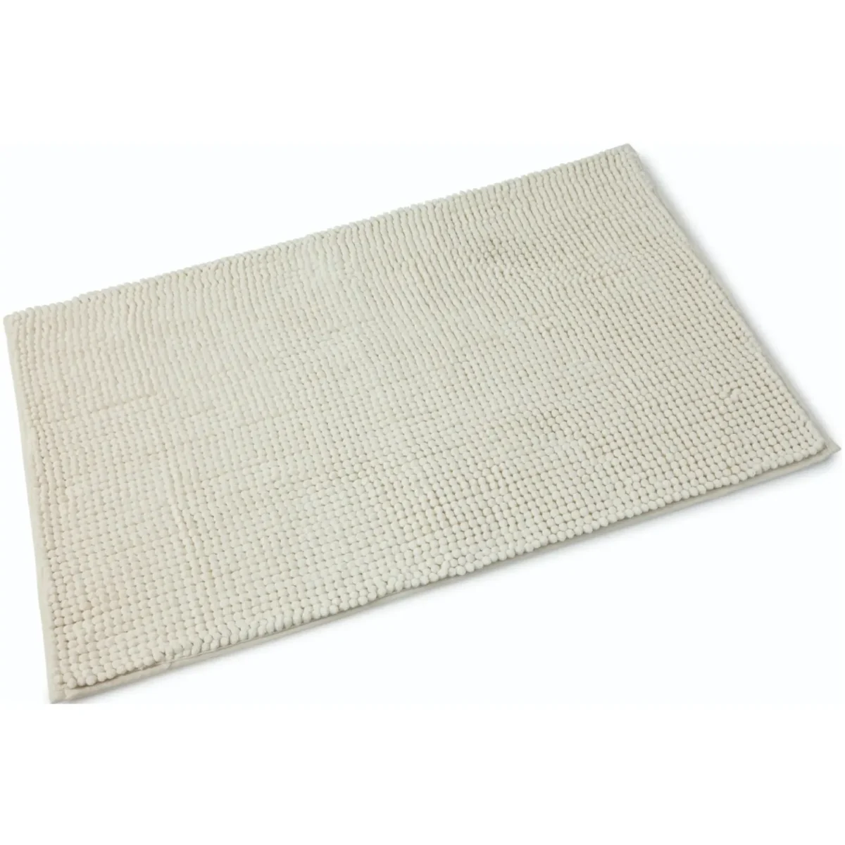 Blue Canyon Chloe Microfibre Bath Mat Vanilla 50 x 80cm - Image 1