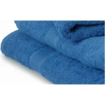 Premier Collection Bath Towel China Blue 70x130cm - Image 3