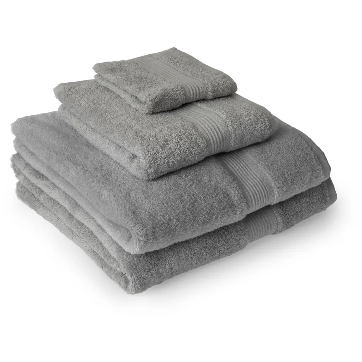 Premier Collection Face Cloth Grey 30x30cm - Image 1