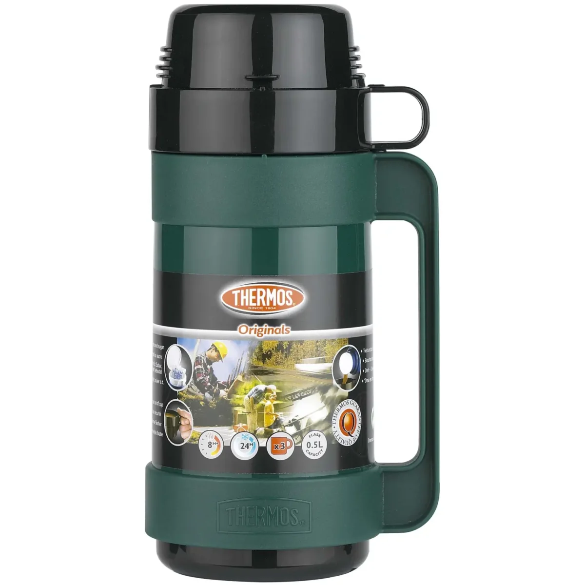 Thermos Mondial Plastic Flask 500ml - Image 1