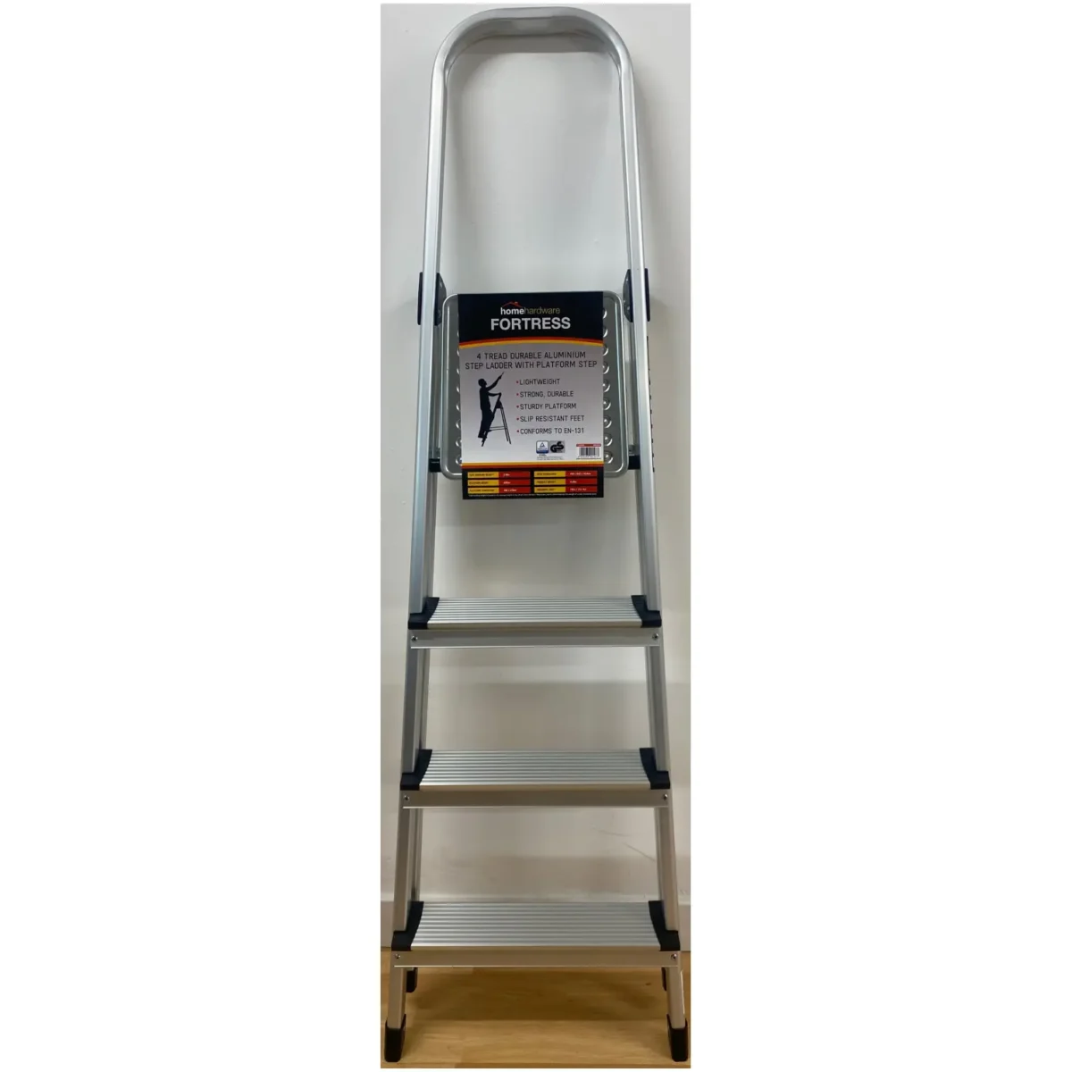 Fortress 4 Tread Aluminium Step Ladder - Image 2