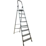 Fortress 8 Tread Aluminum Step Ladder