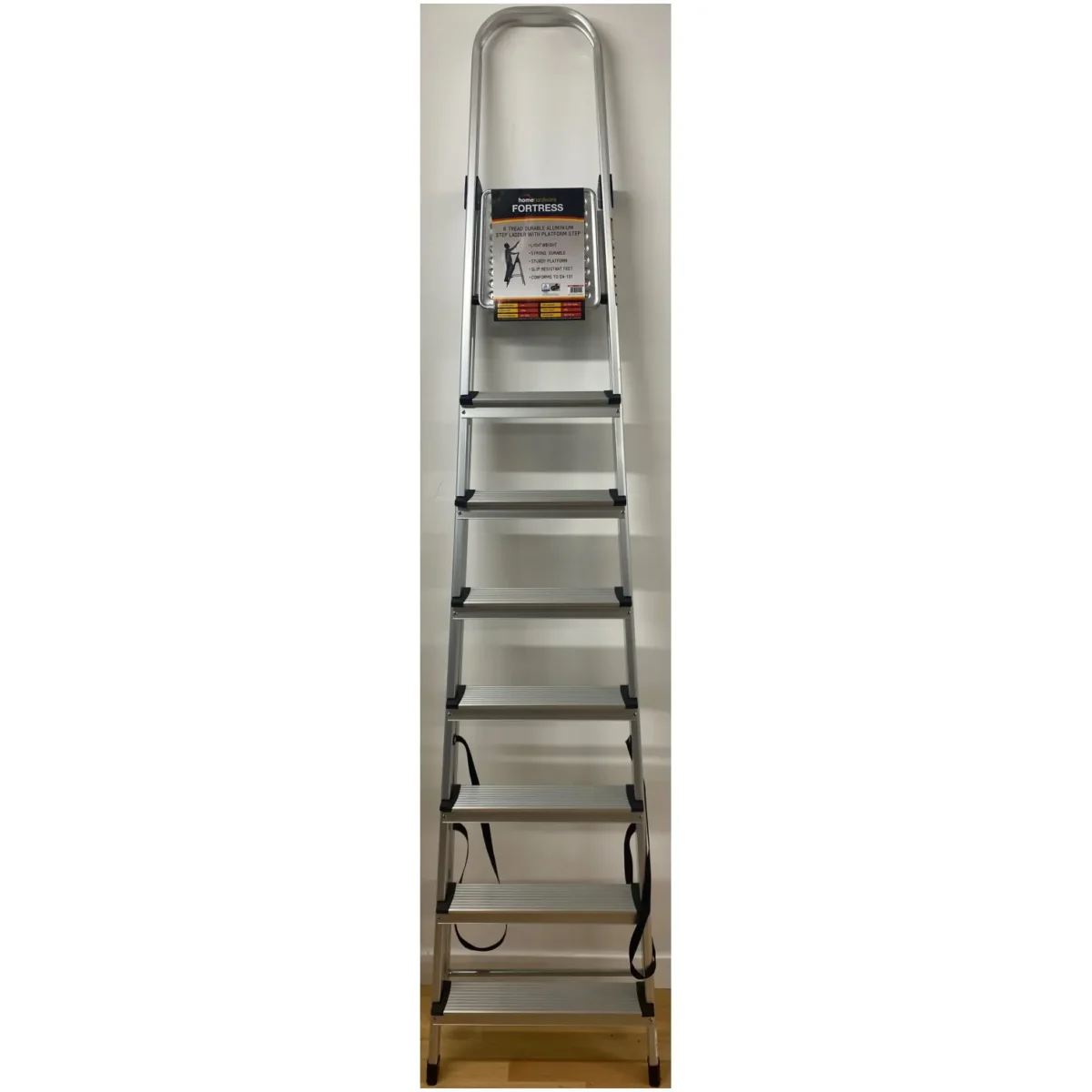 Fortress 8 Tread Aluminum Step Ladder - Image 2