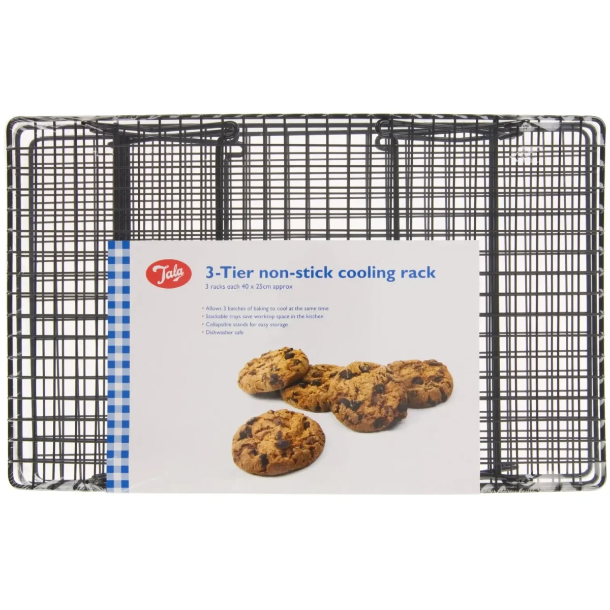 Tala 3 Tier 40x25cm Non Stick Cooling Tray - Image 2