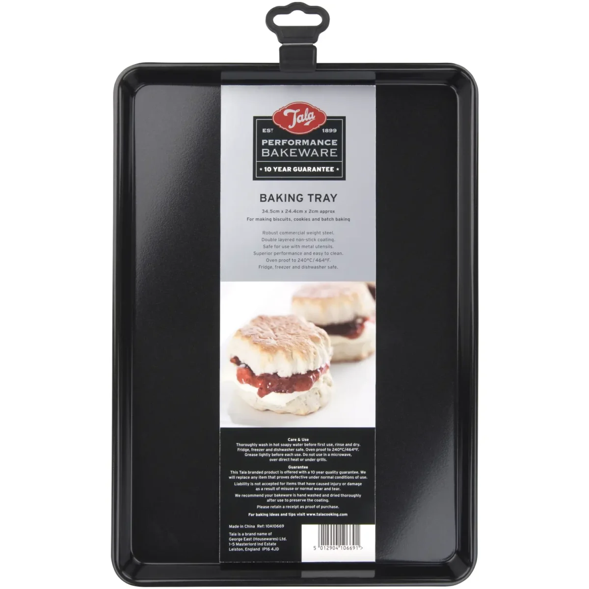 Tala Non Stick Baking Tray 34.5x24.4x2cm - Image 1