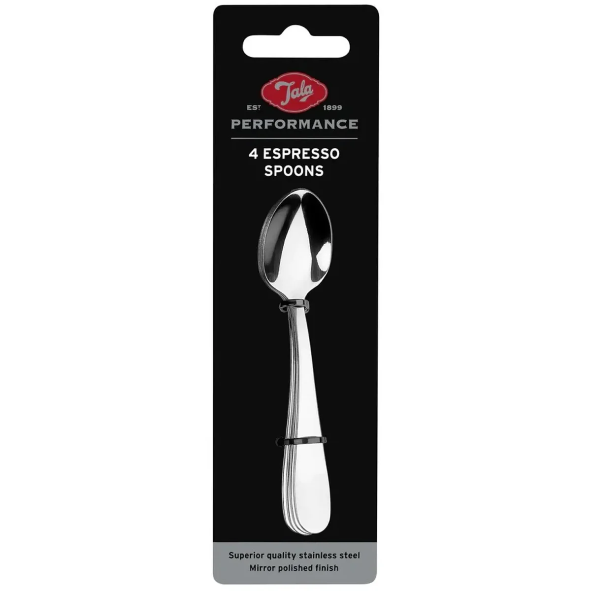 Stainless Set of 4 Expresso Spoons - Image 1