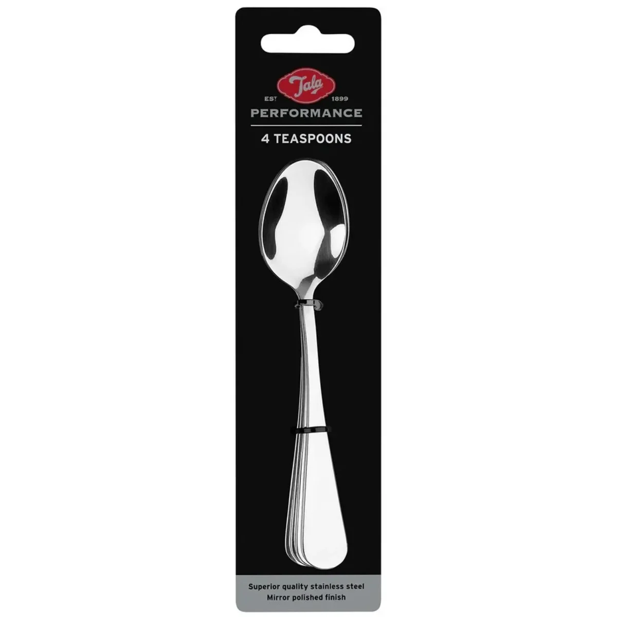 Stainless Steel Set of 4 Teaspoons - Image 1