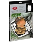 Tala Stainless Steel Carving Tray 35.5 x 25cm - Image 2