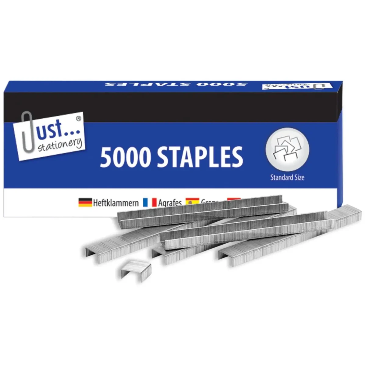 Just Stationery 5000 Staples No 26/65000 - Image 1