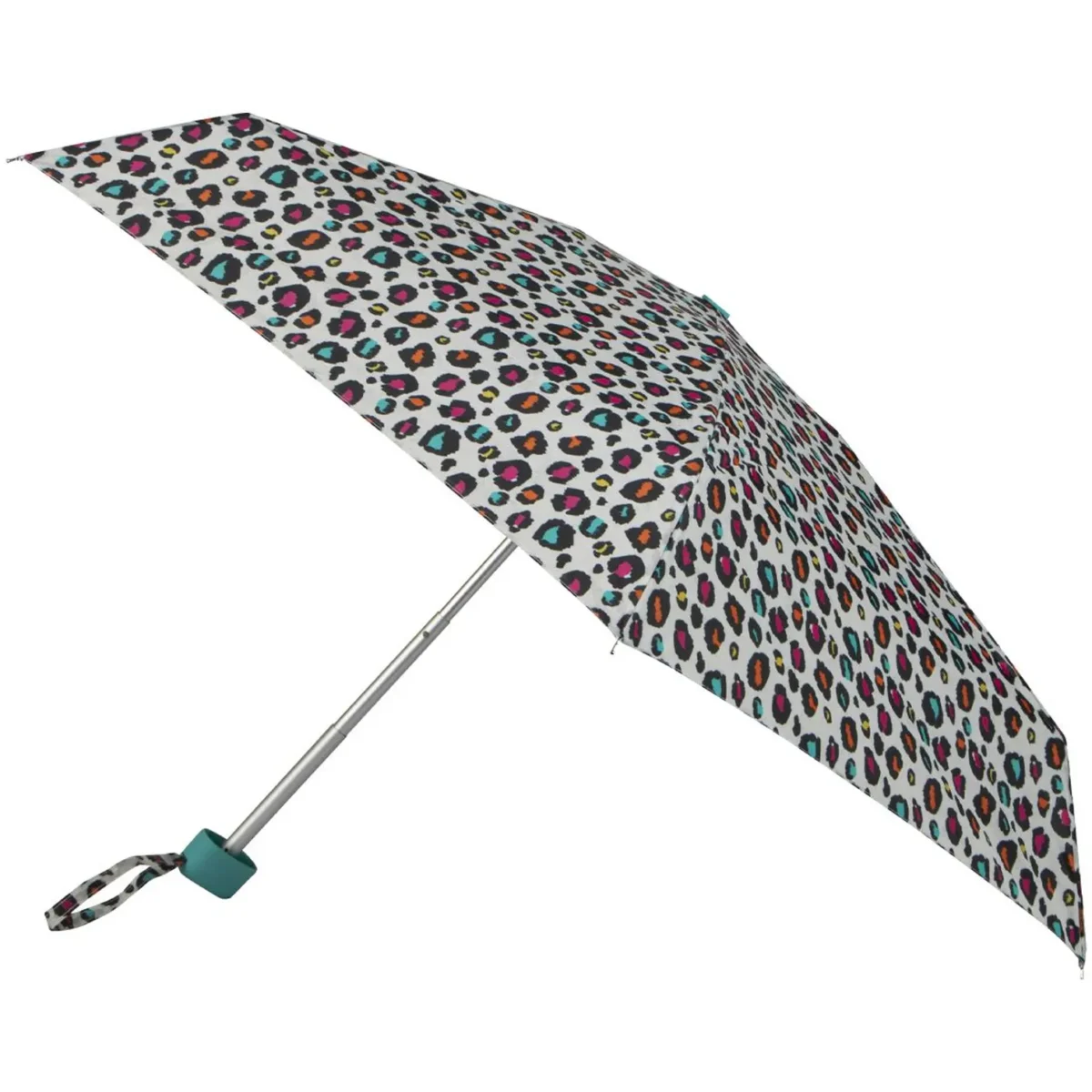 Totes Compact Flat Umbrella in Assorted Patterns - Image 1