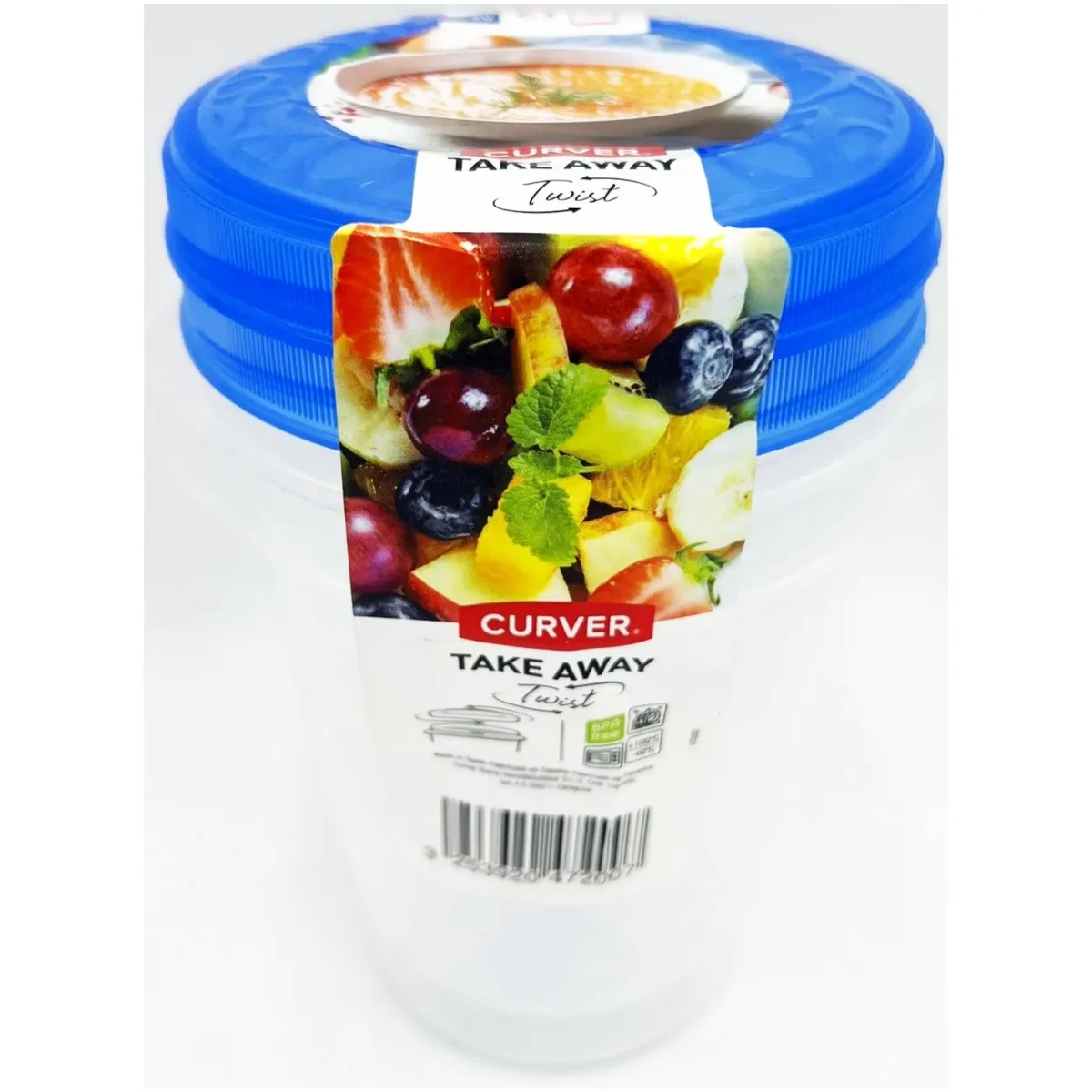 Curver Take Away Twist 1L 2Pk - Image 1