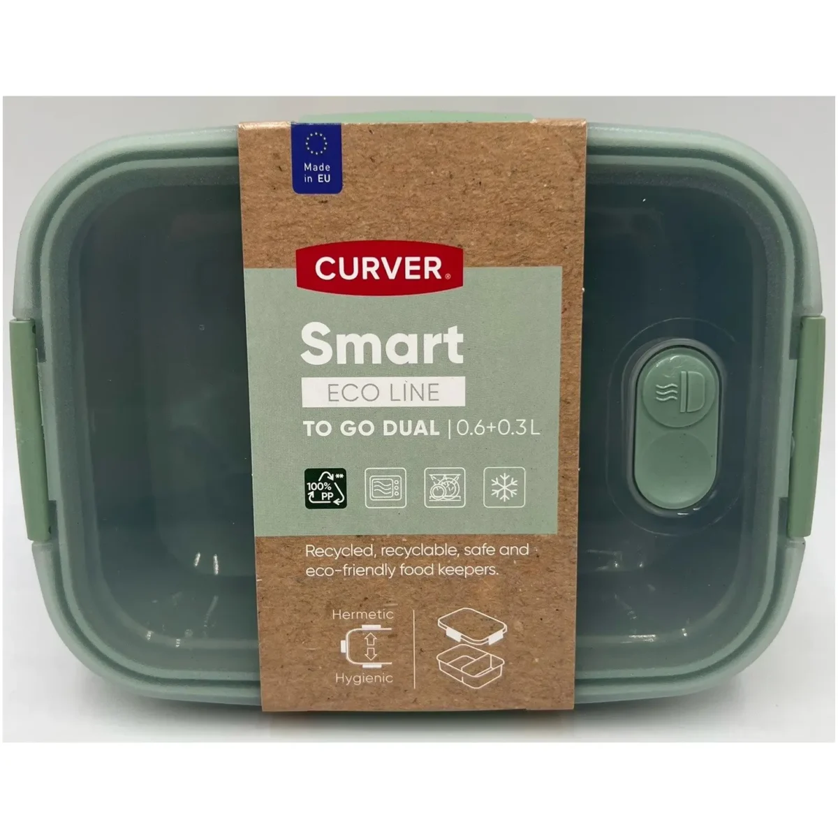 Curver Smart To Go Lunch Kit Rectangular 1.2L - Image 1