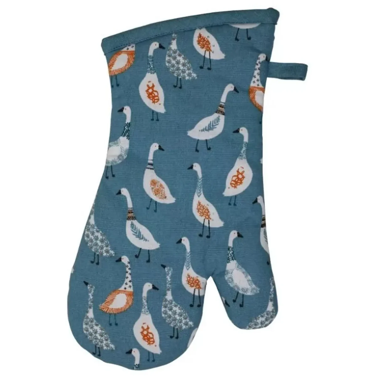 Dexam Giggling Geese Gauntlet Oven Glove - Image 1