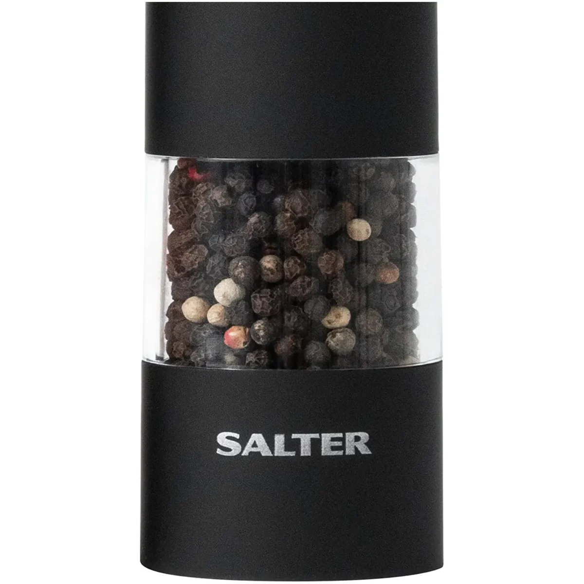 Salter Matt Black Electric Mill Set - Image 5