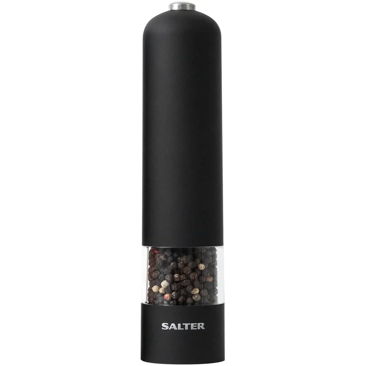Salter Matt Black Electric Mill Set - Image 8