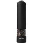 Salter Matt Black Electric Mill Set - Image 8