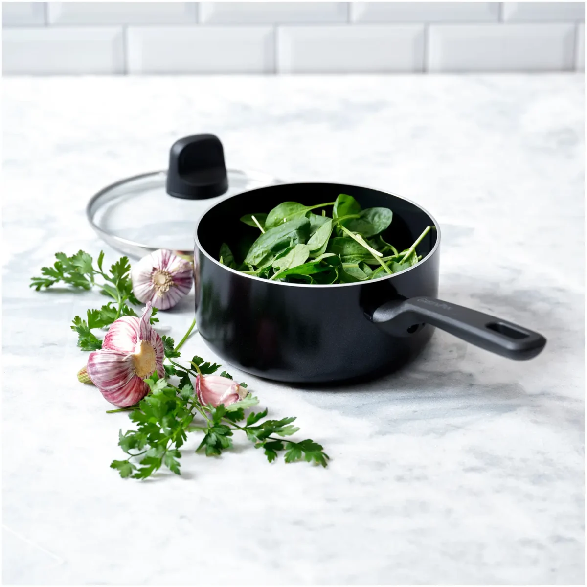 GreenPan 3 Piece Saucepan Set - Image 3