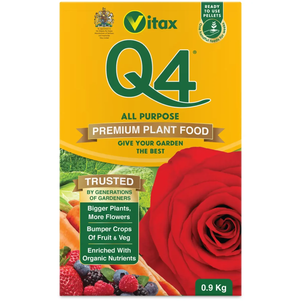Vitax Q4 All Purpose Plant Food 900g - Image 1